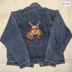 Vintage Hard Rock Cafe San Francisco Denim Jacket